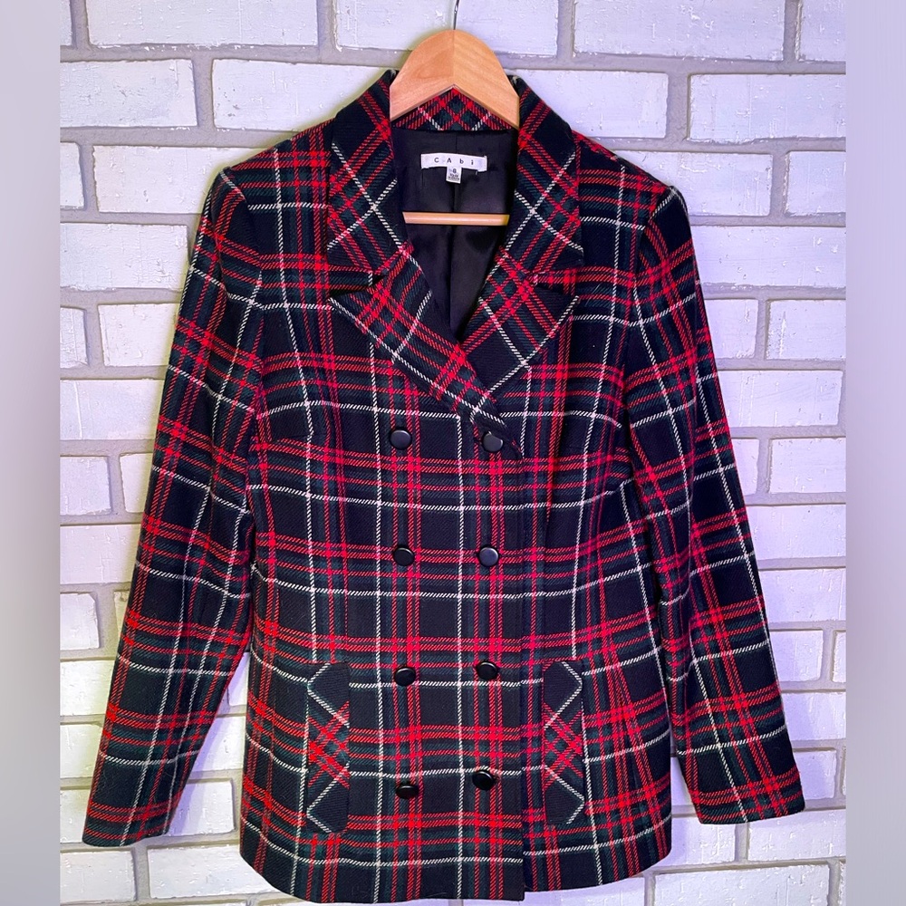 CAbi Manhattan Double Breasted Pea Coat Size 8